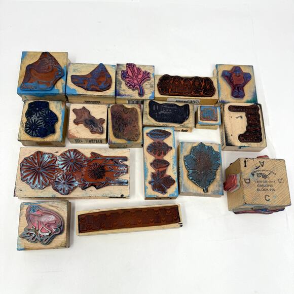 17 Rubber Stamps Stampers Anonymous Azadi Earles B. Kliban Design Hero Arts Vap - Picture 10 of 16